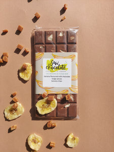 Large Banana and Fudge Bar - Milk