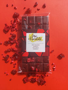 Large Cherries & Berries Bar - Dark