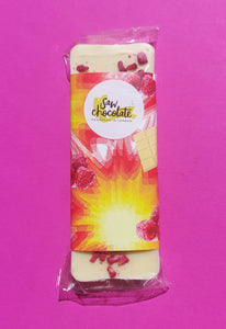 Small Raspberry Bar - White